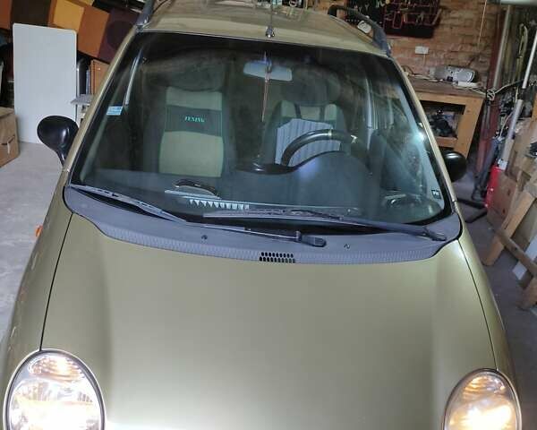 Бежевый Дэу Матиз, объемом двигателя 0.8 л и пробегом 154 тыс. км за 2300 $, фото 4 на Automoto.ua