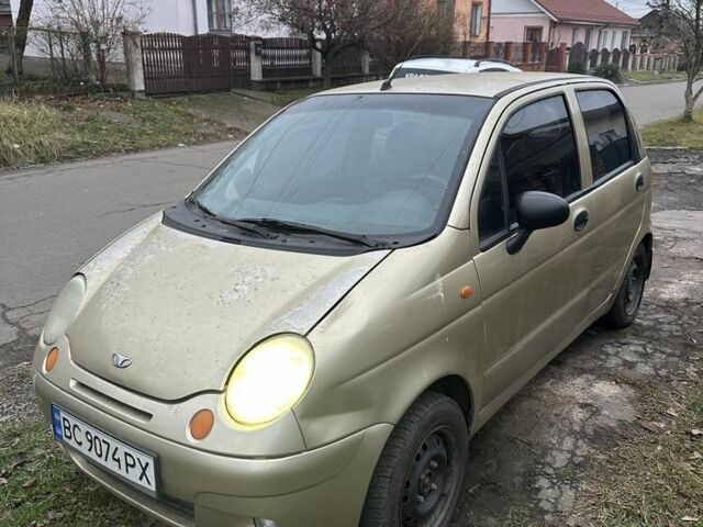 Бежевый Дэу Матиз, объемом двигателя 0.8 л и пробегом 150 тыс. км за 1500 $, фото 3 на Automoto.ua