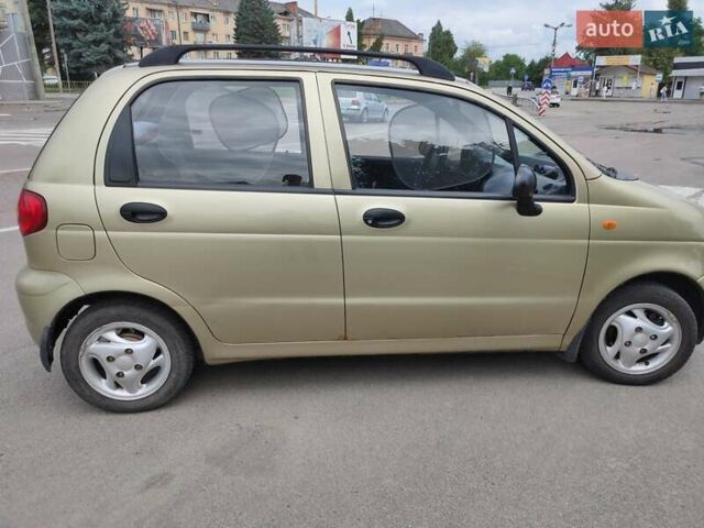 Бежевый Дэу Матиз, объемом двигателя 0.8 л и пробегом 154 тыс. км за 2300 $, фото 2 на Automoto.ua
