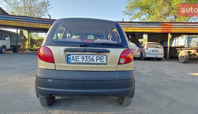 Бежевий Деу Матіз, об'ємом двигуна 0.8 л та пробігом 225 тис. км за 1800 $, фото 4 на Automoto.ua