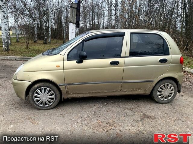 Бежевый Дэу Матиз, объемом двигателя 0.8 л и пробегом 137 тыс. км за 1500 $, фото 2 на Automoto.ua