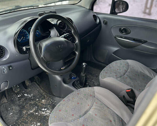 Бежевий Деу Матіз, об'ємом двигуна 0.8 л та пробігом 116 тис. км за 1350 $, фото 10 на Automoto.ua