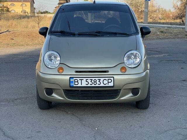 Бежевий Деу Матіз, об'ємом двигуна 0.8 л та пробігом 122 тис. км за 2400 $, фото 2 на Automoto.ua