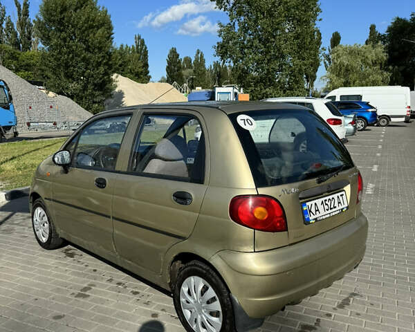 Бежевый Дэу Матиз, объемом двигателя 0.8 л и пробегом 116 тыс. км за 2200 $, фото 4 на Automoto.ua