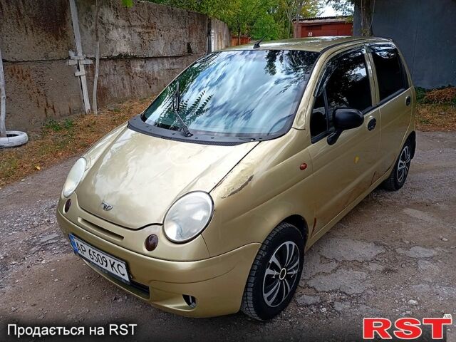 Бежевий Деу Матіз, об'ємом двигуна 0.8 л та пробігом 130 тис. км за 1500 $, фото 4 на Automoto.ua