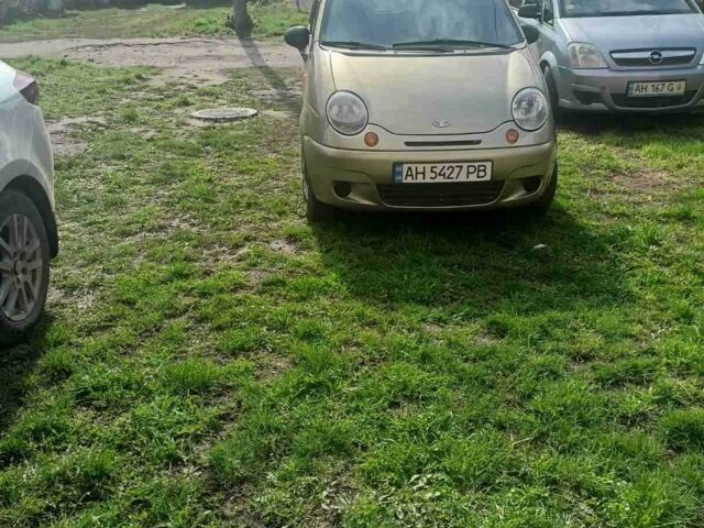 Бежевый Дэу Матиз, объемом двигателя 0.8 л и пробегом 108 тыс. км за 2377 $, фото 2 на Automoto.ua