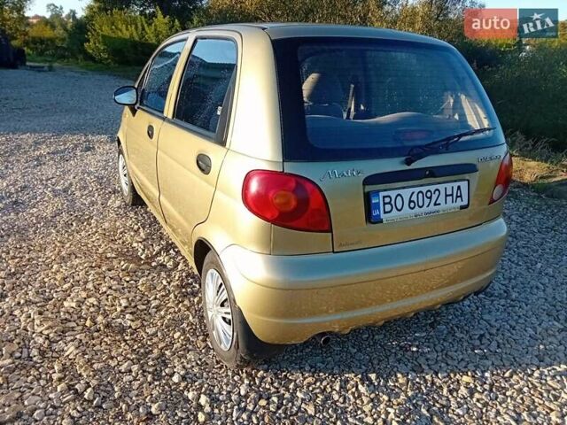 Бежевий Деу Матіз, об'ємом двигуна 0.8 л та пробігом 100 тис. км за 3000 $, фото 7 на Automoto.ua