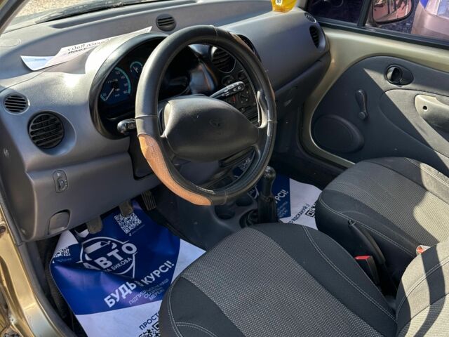 Бежевий Деу Матіз, об'ємом двигуна 0.8 л та пробігом 123 тис. км за 2700 $, фото 10 на Automoto.ua