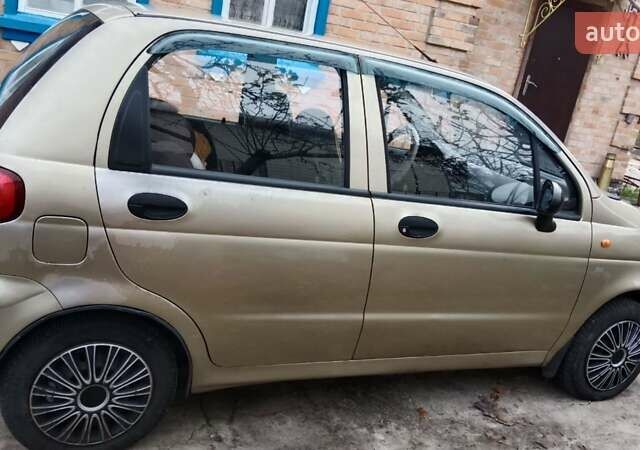 Бежевий Деу Матіз, об'ємом двигуна 0.8 л та пробігом 76 тис. км за 2800 $, фото 2 на Automoto.ua