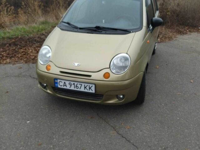 Бежевый Дэу Матиз, объемом двигателя 0.8 л и пробегом 118 тыс. км за 3400 $, фото 10 на Automoto.ua