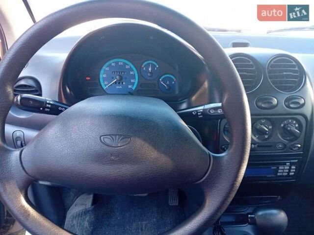 Бежевий Деу Матіз, об'ємом двигуна 0.8 л та пробігом 100 тис. км за 3000 $, фото 18 на Automoto.ua