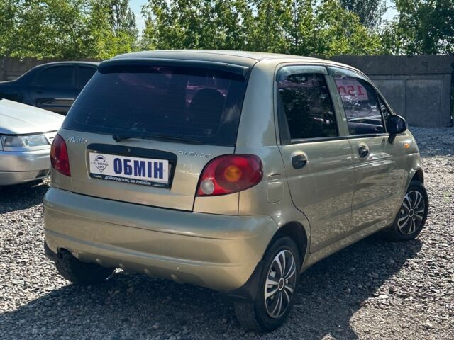 Бежевий Деу Матіз, об'ємом двигуна 0.8 л та пробігом 123 тис. км за 2700 $, фото 4 на Automoto.ua