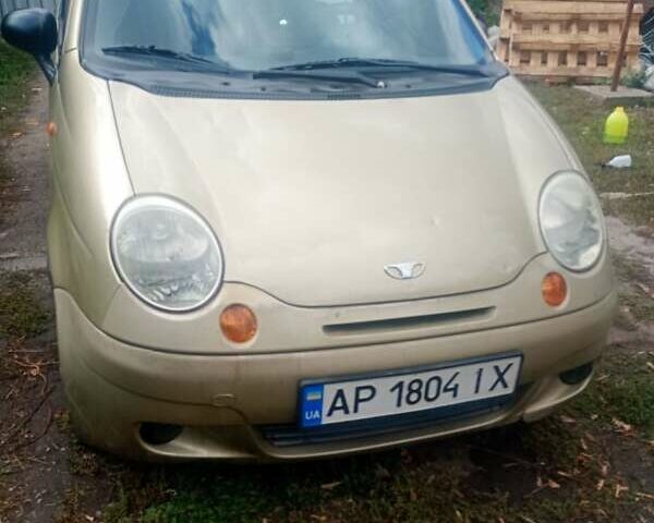 Бежевий Деу Матіз, об'ємом двигуна 0.8 л та пробігом 156 тис. км за 3133 $, фото 4 на Automoto.ua