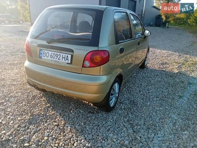 Бежевий Деу Матіз, об'ємом двигуна 0.8 л та пробігом 100 тис. км за 3000 $, фото 4 на Automoto.ua