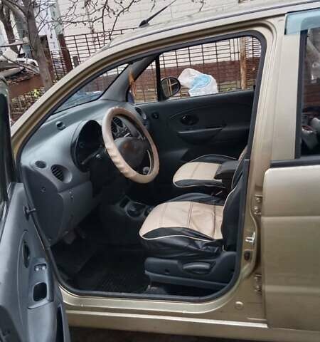 Бежевий Деу Матіз, об'ємом двигуна 0.8 л та пробігом 76 тис. км за 2800 $, фото 7 на Automoto.ua