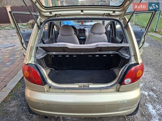 Бежевий Деу Матіз, об'ємом двигуна 0.8 л та пробігом 122 тис. км за 1300 $, фото 10 на Automoto.ua