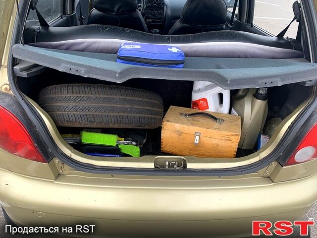 Бежевий Деу Матіз, об'ємом двигуна 0.8 л та пробігом 118 тис. км за 1300 $, фото 12 на Automoto.ua