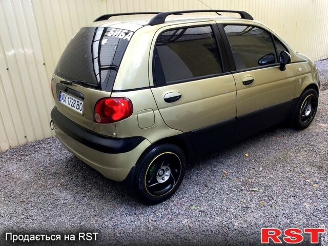 Бежевый Дэу Матиз, объемом двигателя 0.8 л и пробегом 99 тыс. км за 2800 $, фото 3 на Automoto.ua