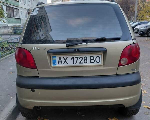 Бежевый Дэу Матиз, объемом двигателя 0.8 л и пробегом 100 тыс. км за 3200 $, фото 8 на Automoto.ua