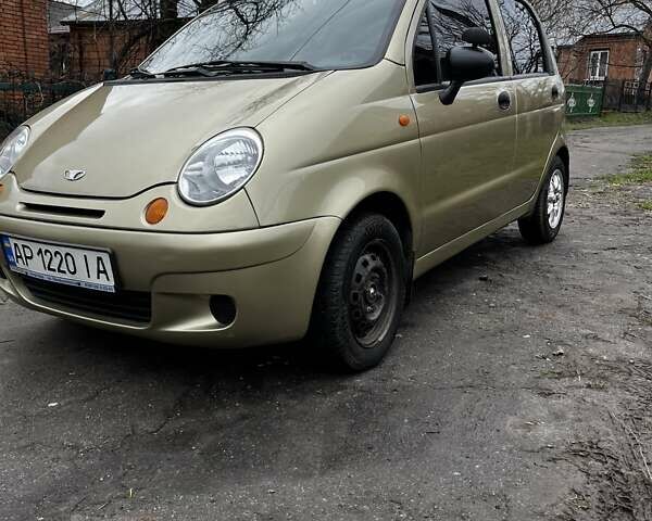 Бежевый Дэу Матиз, объемом двигателя 0.8 л и пробегом 115 тыс. км за 2600 $, фото 1 на Automoto.ua