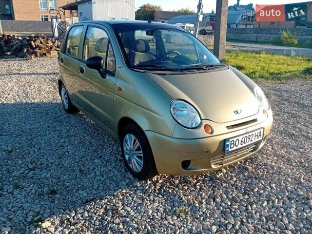 Бежевий Деу Матіз, об'ємом двигуна 0.8 л та пробігом 100 тис. км за 3000 $, фото 5 на Automoto.ua