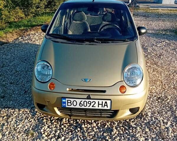 Бежевий Деу Матіз, об'ємом двигуна 0.8 л та пробігом 100 тис. км за 3000 $, фото 9 на Automoto.ua