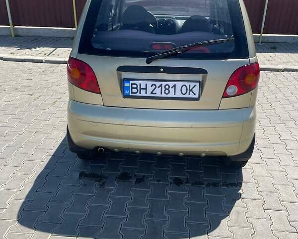 Бежевий Деу Матіз, об'ємом двигуна 0.8 л та пробігом 129 тис. км за 2800 $, фото 4 на Automoto.ua