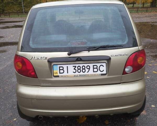 Бежевий Деу Матіз, об'ємом двигуна 0.8 л та пробігом 94 тис. км за 2990 $, фото 3 на Automoto.ua