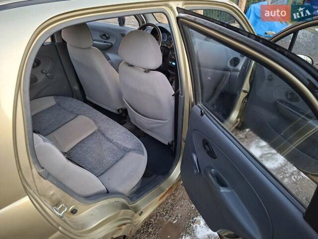 Бежевий Деу Матіз, об'ємом двигуна 0.8 л та пробігом 122 тис. км за 1300 $, фото 13 на Automoto.ua