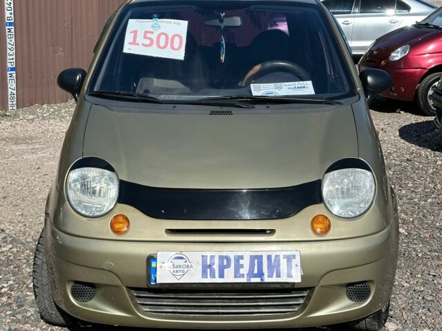 Бежевий Деу Матіз, об'ємом двигуна 0.8 л та пробігом 123 тис. км за 2700 $, фото 1 на Automoto.ua