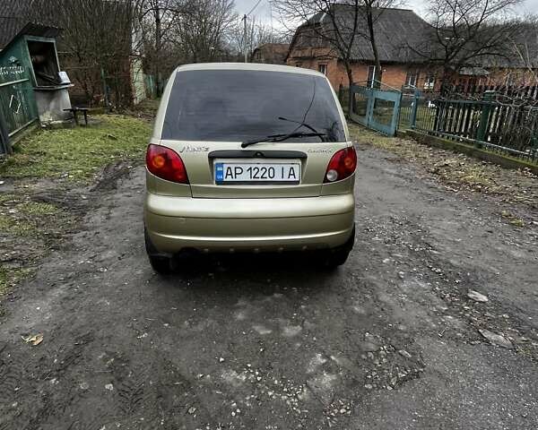 Бежевый Дэу Матиз, объемом двигателя 0.8 л и пробегом 115 тыс. км за 2600 $, фото 17 на Automoto.ua