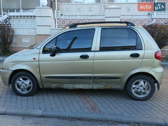 Бежевий Деу Матіз, об'ємом двигуна 0.8 л та пробігом 69 тис. км за 1600 $, фото 5 на Automoto.ua