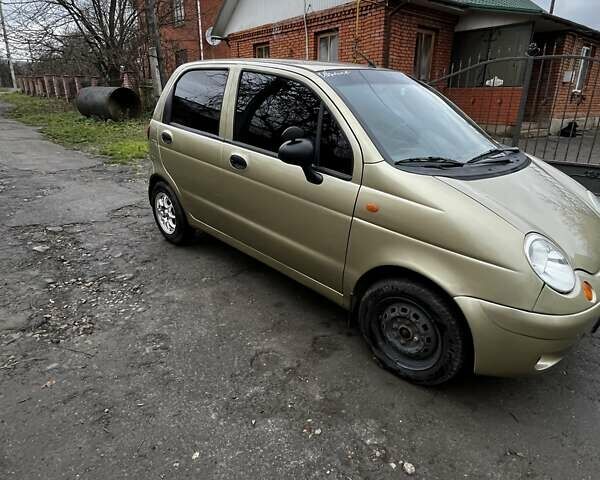 Бежевый Дэу Матиз, объемом двигателя 0.8 л и пробегом 115 тыс. км за 2600 $, фото 2 на Automoto.ua