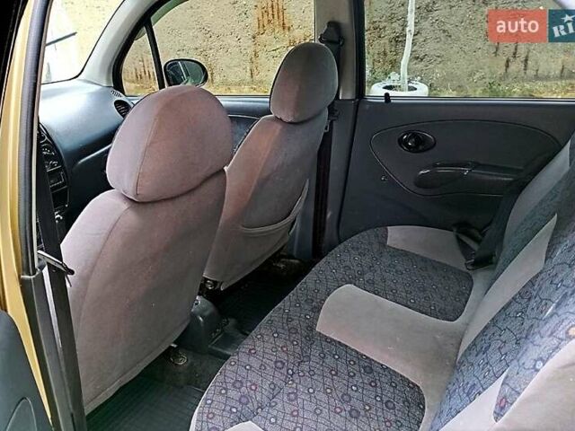 Бежевий Деу Матіз, об'ємом двигуна 0.8 л та пробігом 130 тис. км за 1500 $, фото 7 на Automoto.ua