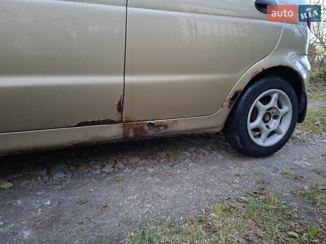Бежевий Деу Матіз, об'ємом двигуна 0.8 л та пробігом 122 тис. км за 1300 $, фото 4 на Automoto.ua