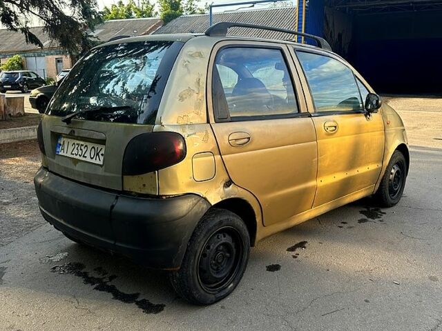 Бежевий Деу Матіз, об'ємом двигуна 0.8 л та пробігом 200 тис. км за 900 $, фото 2 на Automoto.ua