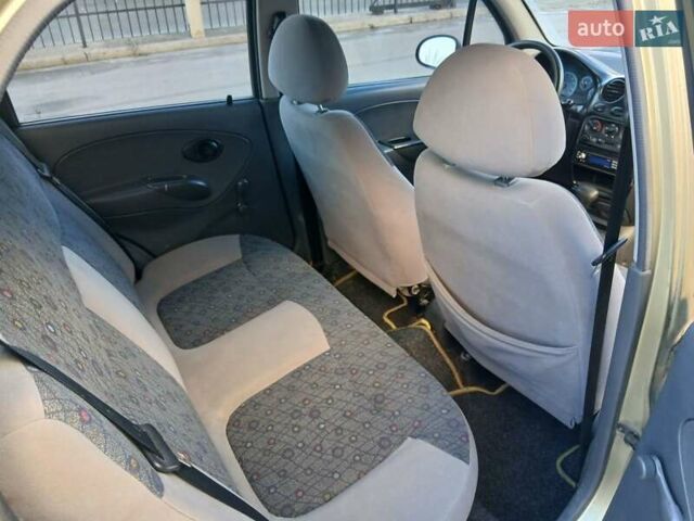 Бежевий Деу Матіз, об'ємом двигуна 0.8 л та пробігом 69 тис. км за 1600 $, фото 8 на Automoto.ua