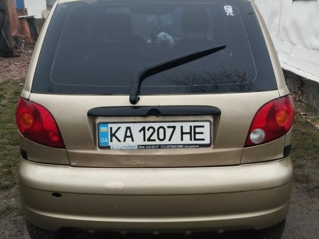 Бежевий Деу Матіз, об'ємом двигуна 0.8 л та пробігом 234 тис. км за 1200 $, фото 2 на Automoto.ua