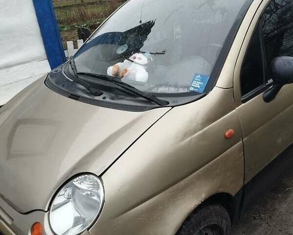 Бежевый Дэу Матиз, объемом двигателя 0.8 л и пробегом 234 тыс. км за 1200 $, фото 5 на Automoto.ua