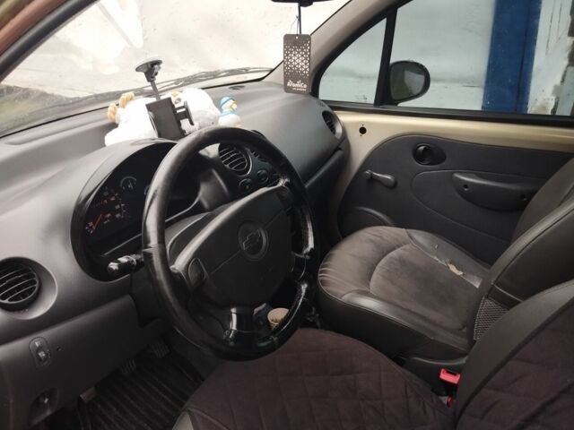 Бежевий Деу Матіз, об'ємом двигуна 0.8 л та пробігом 234 тис. км за 1200 $, фото 3 на Automoto.ua