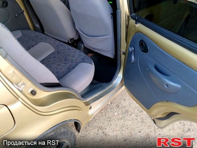 Бежевый Дэу Матиз, объемом двигателя 0.8 л и пробегом 87 тыс. км за 1600 $, фото 1 на Automoto.ua