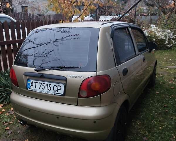 Бежевый Дэу Матиз, объемом двигателя 0.8 л и пробегом 97 тыс. км за 3300 $, фото 5 на Automoto.ua