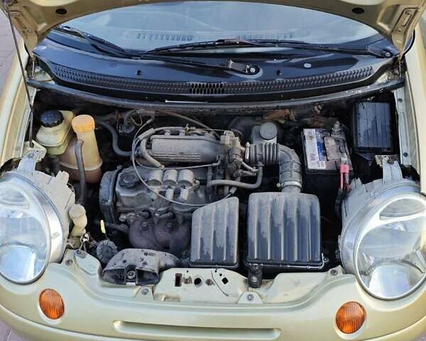 Бежевый Дэу Матиз, объемом двигателя 0.8 л и пробегом 169 тыс. км за 2000 $, фото 7 на Automoto.ua