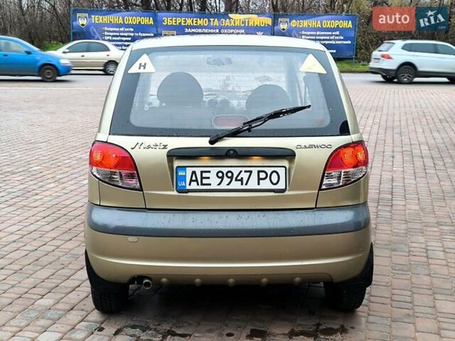 Бежевый Дэу Матиз, объемом двигателя 0.8 л и пробегом 114 тыс. км за 2200 $, фото 3 на Automoto.ua