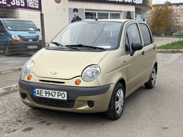 Бежевый Дэу Матиз, объемом двигателя 0.8 л и пробегом 114 тыс. км за 2350 $, фото 4 на Automoto.ua