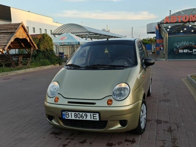 Бежевий Деу Матіз, об'ємом двигуна 0.8 л та пробігом 169 тис. км за 2300 $, фото 1 на Automoto.ua