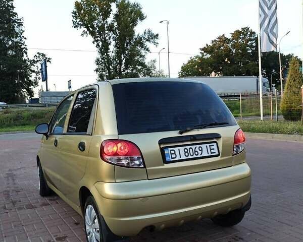 Бежевый Дэу Матиз, объемом двигателя 0.8 л и пробегом 169 тыс. км за 2000 $, фото 8 на Automoto.ua