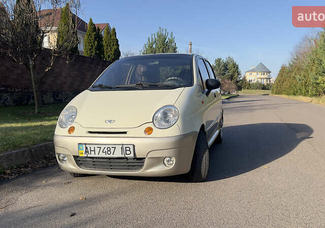 Бежевий Деу Матіз, об'ємом двигуна 1 л та пробігом 87 тис. км за 3500 $, фото 1 на Automoto.ua