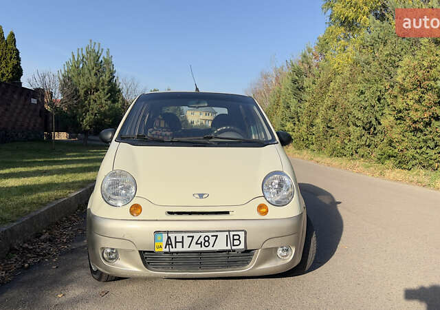 Бежевий Деу Матіз, об'ємом двигуна 1 л та пробігом 87 тис. км за 3500 $, фото 5 на Automoto.ua
