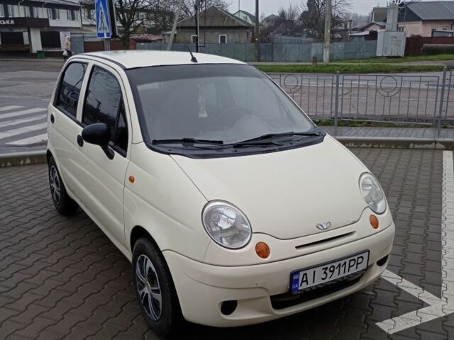 Бежевий Деу Матіз, об'ємом двигуна 0.8 л та пробігом 99 тис. км за 2500 $, фото 1 на Automoto.ua